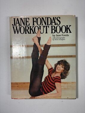Jane Fonda's Workout Book - Red & Black Cover